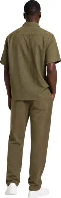 Këmishë me mëngë të shkurta për meshkuj Hydra Clothing SLE5CM010708U, jeshile ulliri [Madhësia: S]