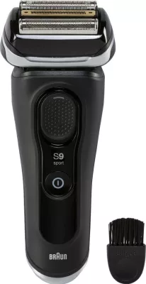 Makinë rroje Braun Series 9 9352cc Sport, 4 koka, Li-Ion, e zezë/gri