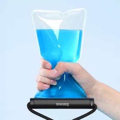 Mbështjellës Baseus AquaGlide BS-PC030 për celular, IPX8, i papërshkueshëm nga uji, i zi