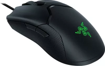 Maus Razer Viper 8KHz RZ01-03580100-R3M1 (RZ0103580100R3M1), 8000 Hz polling, optik switch gjenerata e dytë, me kabllo, i dyanshëm, i zi