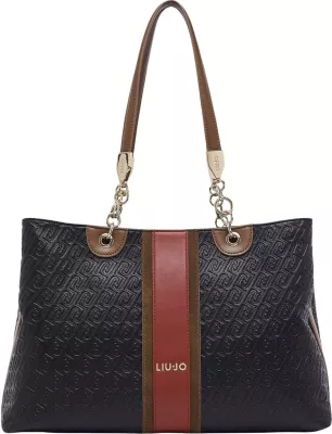 Çantë shopper për femra Liu Jo AF6104 E1141, e zezë