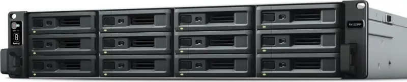 Kasë Synology RX1223RP, HDD/SSD, 2.5/3.5", Serial ATA, Hot-swap, Ngjyrë e zezë