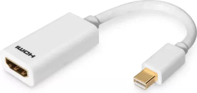 Adapter Mini DisplayPort në HDMI Digitus, 0.15m, i bardhë
