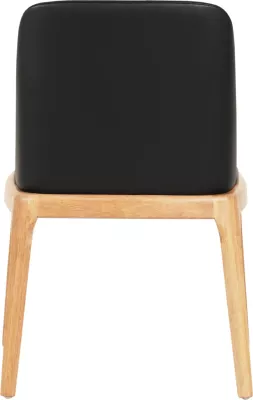 Karrige për ngrënie FURLAN FH9944.01 dru gome, PU e zezë, 54,5x58x86 cm