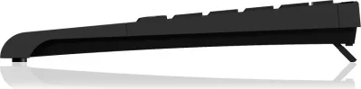 Tastierë mini KeySonic ACK-540U+, me touchpad, USB, QWERTZ, e zezë
