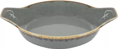Tavë pjekjeje Porland Seasons Stone 900 ml, 270 mm (Ø210 mm), set 6 copë, gri e errët
