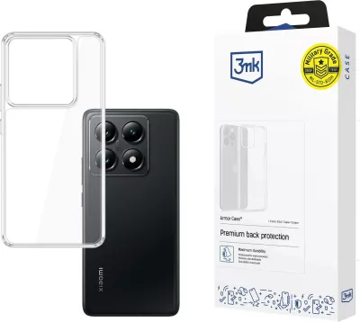 Mbështjellës 3mk Armor Case për Xiaomi 14T Pro, Transparent