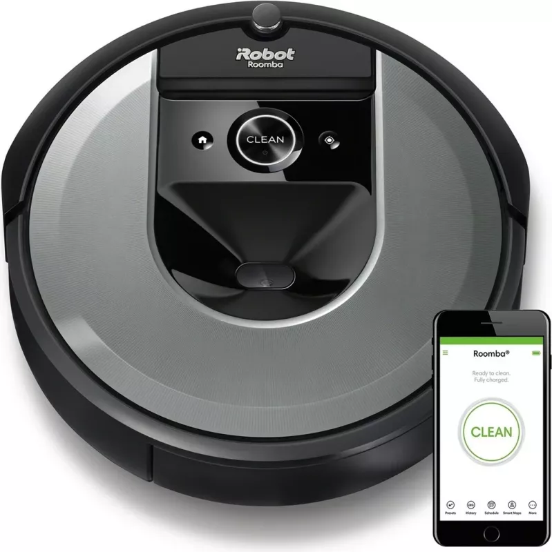 Robot fshesë IROBOT Roomba I715040, E zezë, Gri