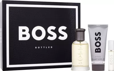 Set Eau de Toilette 100 ml, Eau de Toilette 10 ml & Shower Gel 100 ml Boss Bottled