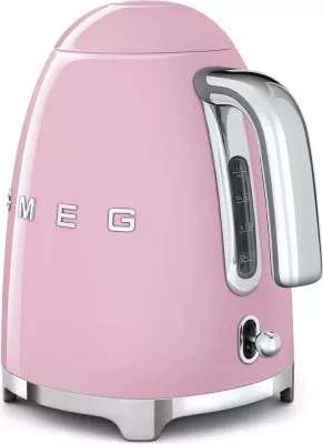 Ibrik elektrik SMEG KLF03PKEU, 1.7L, 2400W, rozë