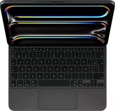 Tastierë Apple Magic për iPad Pro 11 (M4), AZERTY, e zezë