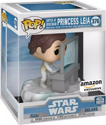Figurinë koleksionuese Funko POP! Deluxe Star Wars Princess Leia Battle at the Echo Base
