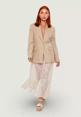 Blazer për femra I am PE26063, bezhë [Madhësia: XS]