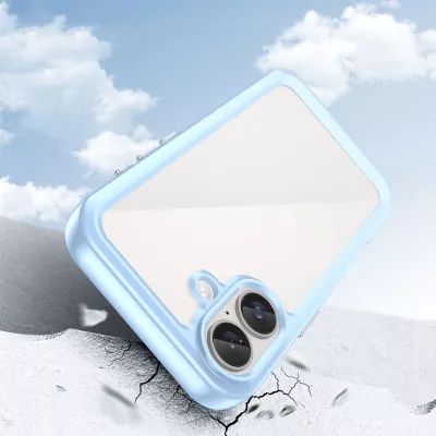 Mbështjellës Hurtel Outer Space Case për iPhone 16, TPU/PC, Kaltër