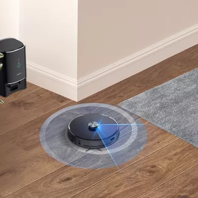 Robot pastrues UWANT U100 me mop, stacion mbushje/pastrimi, i zi