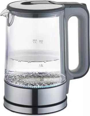 Ibrik elektrik Maestro MR-053, 1.7L, 2200W, Gri