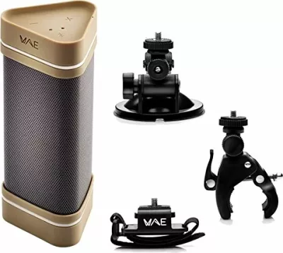Altoparlant Hercules WAE Outdoor 04Plus Pack, Bluetooth, IP66, 5 byzylykë LED, ari/gri