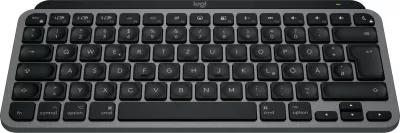 Tastierë Logitech MX Keys Mini për Mac, Wireless, Bluetooth, Scissor key switch, QWERTZ, LED, E zezë, Gri