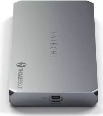 Docking station Satechi Thunderbolt 4, 2x USB-A, 2x HDMI, Ethernet, ngjyrë argjendi