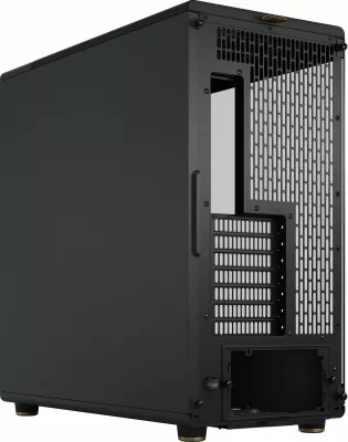 Kasë Fractal Design FD-C-NOR1X-02, Midi Tower, ATX, EATX, micro ATX, Micro-ITX, e zezë, qymyr