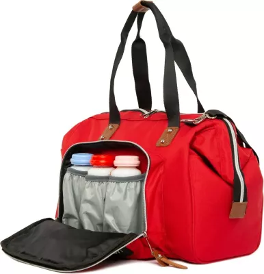 Çantë për pelena, Zoozie Bags, e kuqe, 2154 - 32136