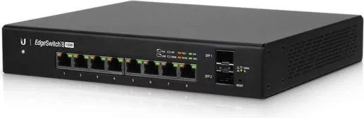 Switch Ubiquiti EdgeSwitch 8 150W, Managed, L2/L3, Gigabit Ethernet, PoE