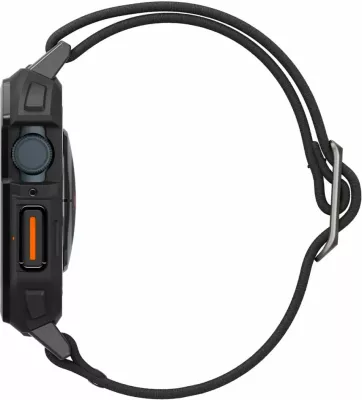 Mbështjellës Spigen Lite Fit Pro me rrip për Apple Watch 4/5/6/7/8/9/SE 44/45mm, e zezë
