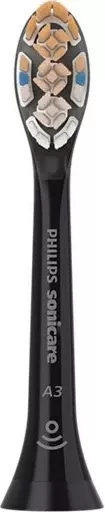 Koka zëvendësuese për furçë dhëmbësh Philips A3 Premium All-in-One HX9092/88, 2 copë, e zezë