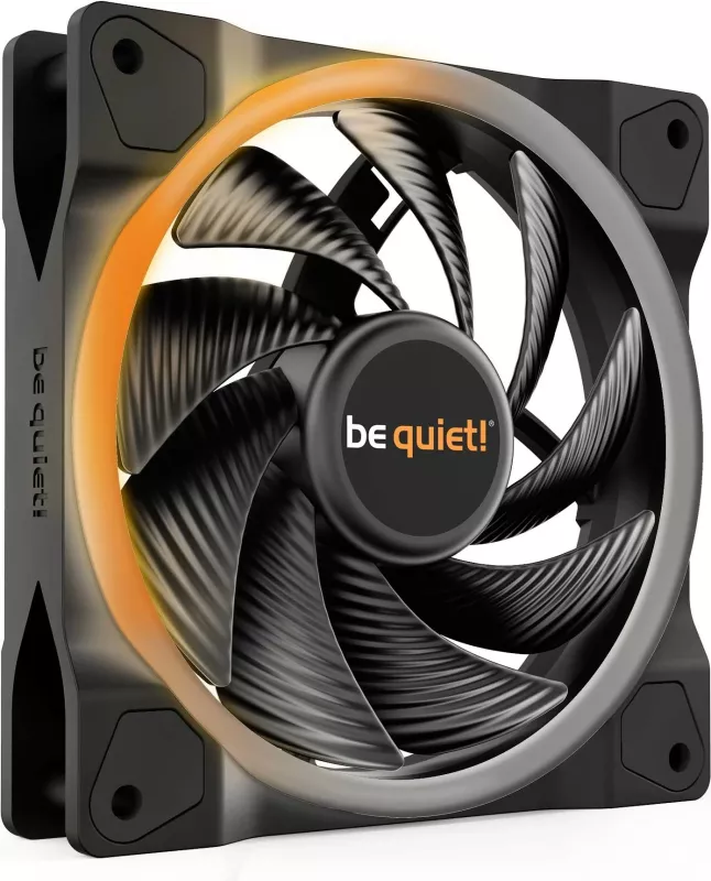 Ventilator kase Be Quiet! Light Wings 120mm ARGB PWM High Speed, i zi