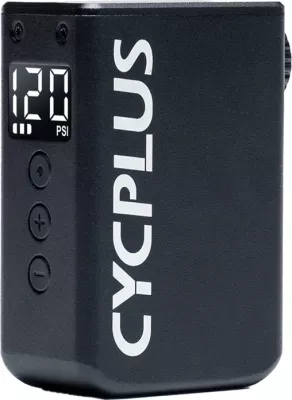 Pompë elektrike mini për goma Cycplus AS2 Pro Max, 120 PSI, bateri 600 mAh, USB-C, e zezë, set me aksesorë