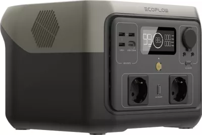 Stacion portativ energjie EcoFlow RIVER 2 Max, 512Wh, 500W, i zi