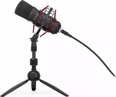 Mikrofon Endorfy Solum T (EY1B002) USB, kardioid, me tripod, i zi