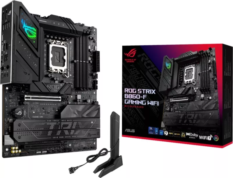 Pllakë amë ASUS ROG STRIX B860-F Gaming WiFi, ATX, LGA1851, DDR5