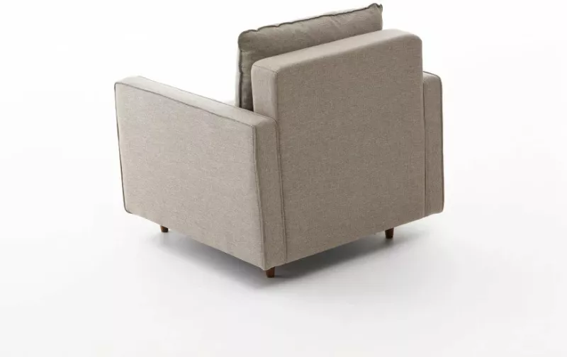 Karrige një vendëshe Atelier del Sofa, Eva, krem