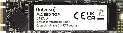 SSD M.2 Intenso Top 512GB, SATA III, 520MB/s, gjelbër