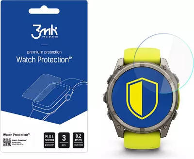 Mbrojtës ekranit 3mk Protection për Garmin Fenix 8 Solar/Sapphire 51mm, set 3 copë