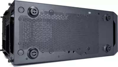 Kasë Fractal Design Focus G Midi Tower, ATX, micro ATX, ITX, e zezë, me dritare anësore dhe LED të bardhë
