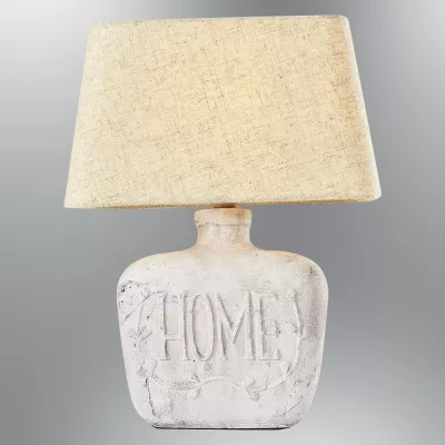 Llambë tavoline Opviq, 3050-6-01, porcelan, e bardhë
