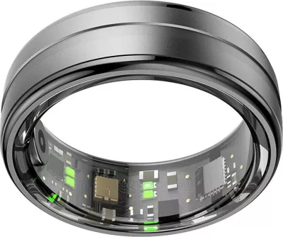 Smartring Colmi R06, 21.3mm, madhësia 12, e zezë