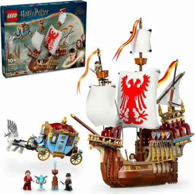 Set ndërtimi LEGO Harry Potter Triwizard Tournament: The Arrival, 1229 pjesë, multikolor