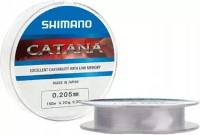 Fije peshkimi Shimano Catana Spinning, najlon, transparente, 150m