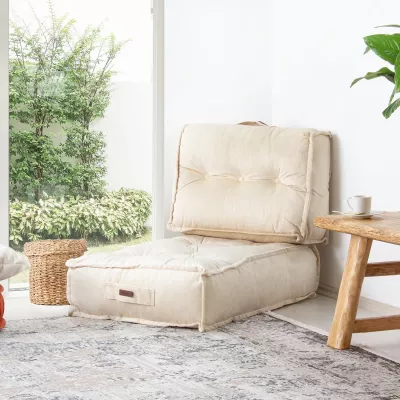 Karrige një vendëshe Atelier del Sofa, Poffi, bezhë