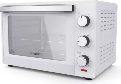 Furrë elektrike Brock TO 3001 WH 30L 1500W me konvekcion, e bardhë