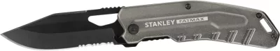 Thikë pune Stanley FATMAX Premium FMHT0-10312, teh çelik inox i kombinuar (i drejtë + i dhëmbëzuar), dorezë alumini, gri