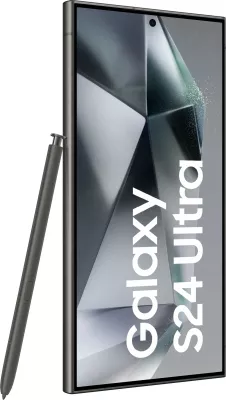 Celular Samsung Galaxy S24 Ultra, 6.8", 12+512GB, 5G, black titanium