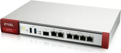 Firewall Zyxel ATP200, 2 Gbit/s, 0.5 Gbit/s, 40 Gbit/s, 450/450 Gbit/s