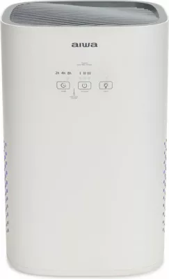 Pastrues ajri AIWA PA-100, HEPA H13 + jonizues, CADR 140 m³/h, për dhomë 16.8 m², 30 W, i bardhë