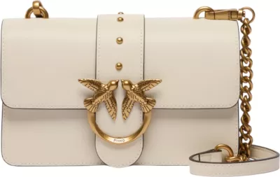 Çantë krahu Pinko Love One Mini 105856 A0F1 për femra, e bardhë