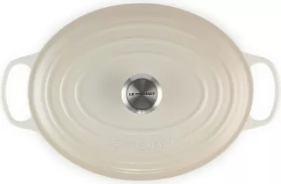 Tenxhere pjekje Le Creuset Bräter 31cm, meringue