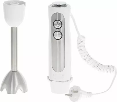 Blender dore ADLER AD4625W 850W/1500W 5 shpejtësi, turbo, çelik inox, bardhë